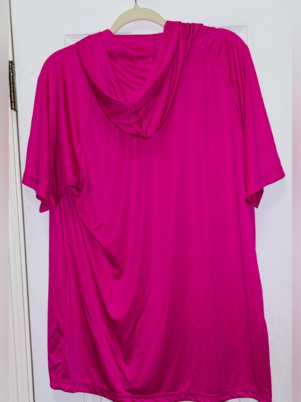 Perfect Game Magenta Hooded Performance Tee Pink - Picture 2 of 2